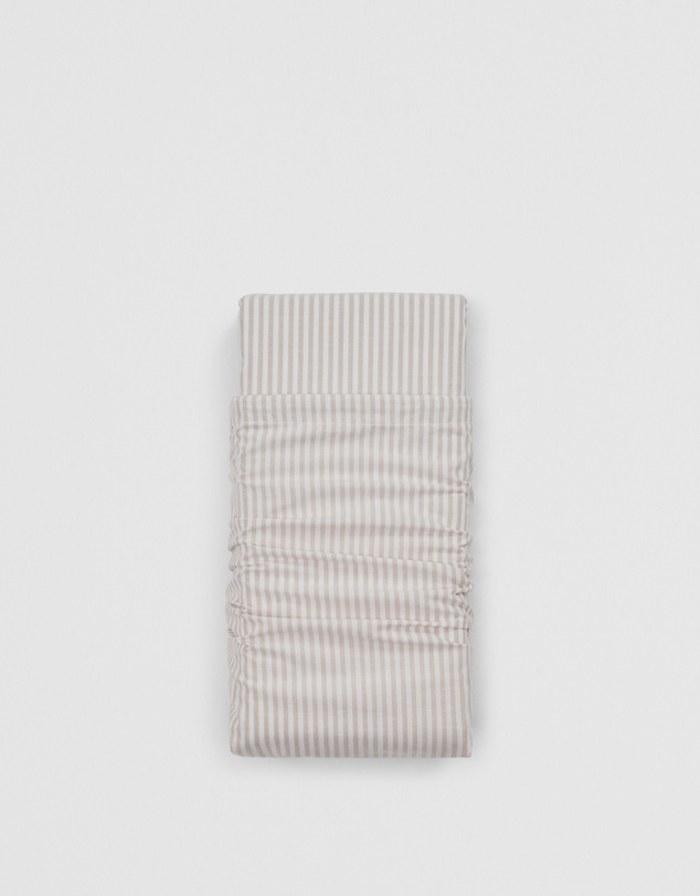 Country Road - Brae Australian Cotton Stripe King Fitted Sheet