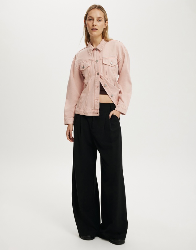 Cotton On - Alva Cinched Denim Jacket