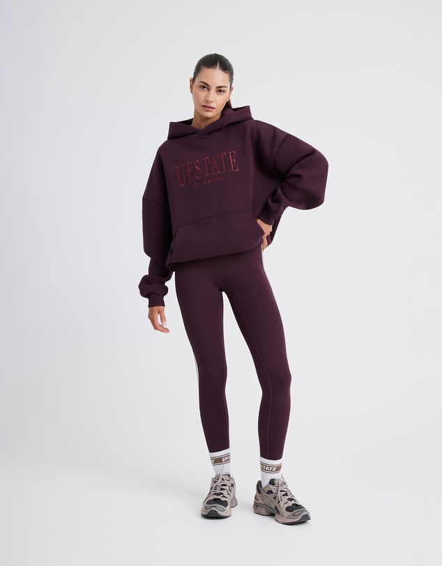 Upstate - Off-Duty Hoodie - Merlot