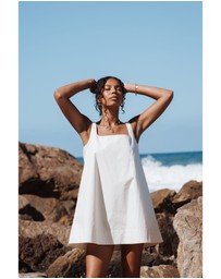 Petal & Pup - Kora Mini Dress - Chalk White