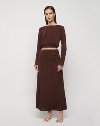 FRIEND of AUDREY - Wiltshire Jersey Tie Top