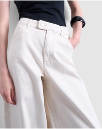 TOPSHOP - Smart Barrel Leg Trousers