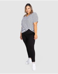 Love Your Wardrobe - Lola Slim Ponte Pants
