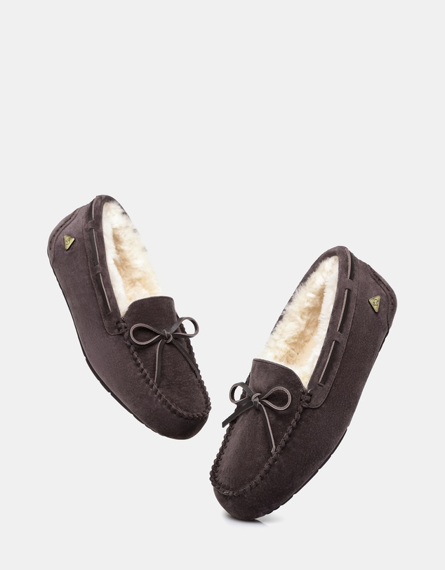 EVERAU - EverAU Ugg Miracle Moccasin Leather Upper Moccasins