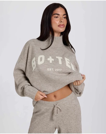 BO+TEE - Knit Classics Effortless Edit Oversized Jumper