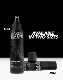 MAKE UP FOR EVER - Mist n Fix Matte Spray