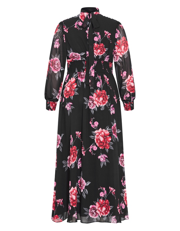 City Chic - Alexandra Print Maxi Dress