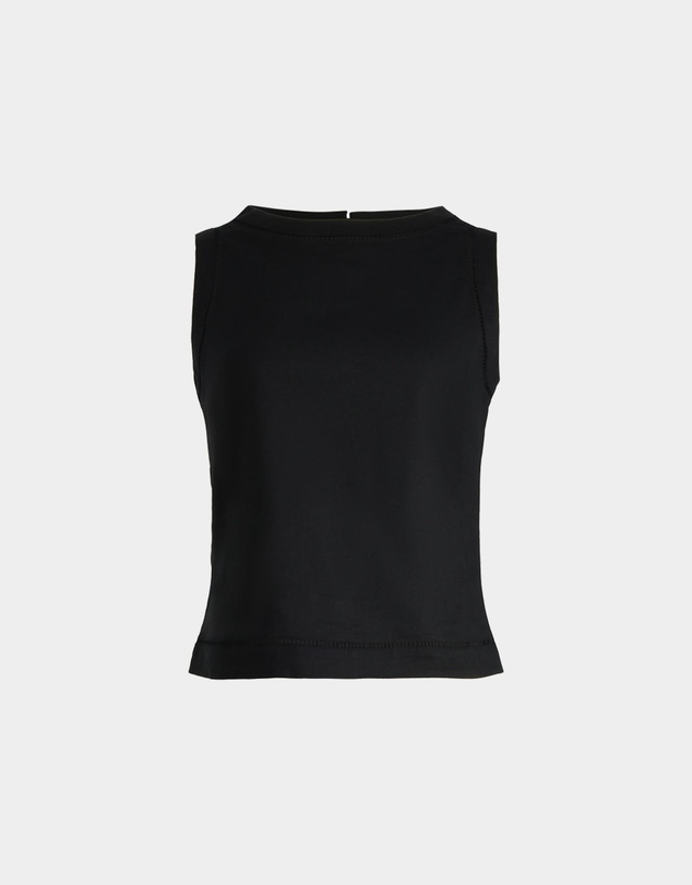 Forcast - Perry Linen Embroidery Top