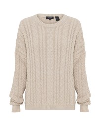 Oxford - Evie Cable Knit Crew Neck