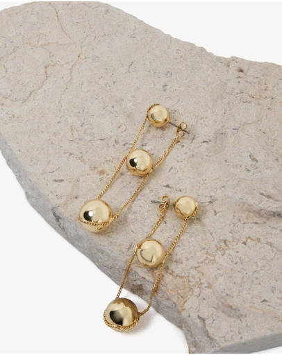 Forcast - Eva Gold Drop Earrings