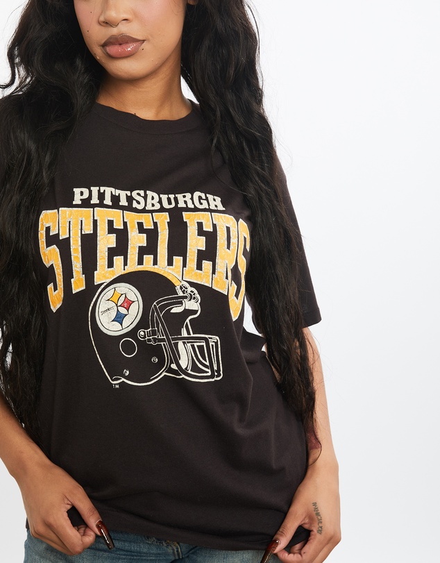 Vintage by The Real Deal - Pre Loved - Vintage 80s Champion NFL Pittsburgh Steelers Tee