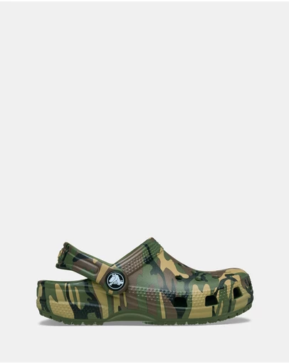 Crocs - Classic Camouflage Clogs - Babies-Kids