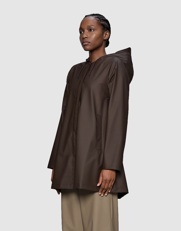 RAINS - Women's A-Line Jacket Bark