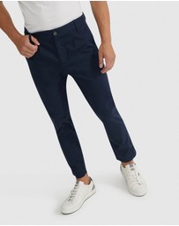 Oxford - Ryan Folded Cuff Casual Chinos