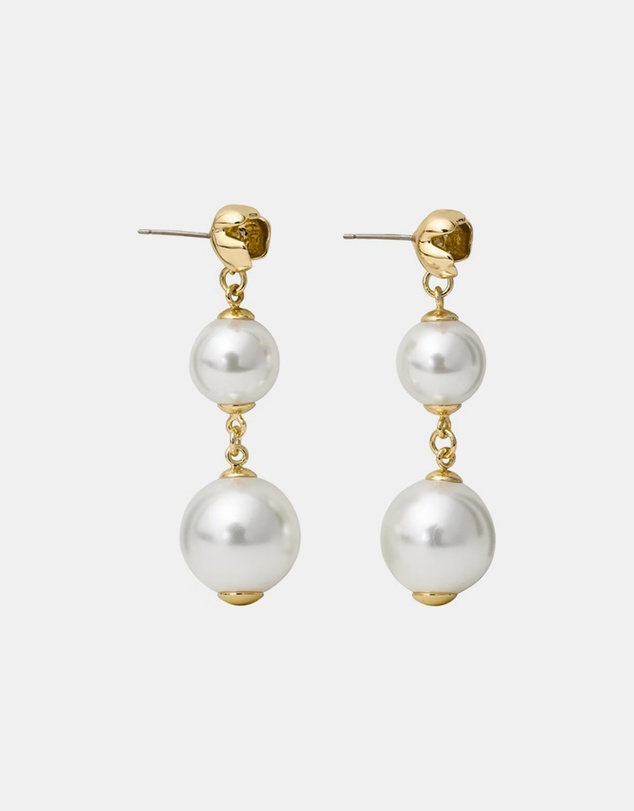 Kate Spade - Golden Bloom Linear Earrings
