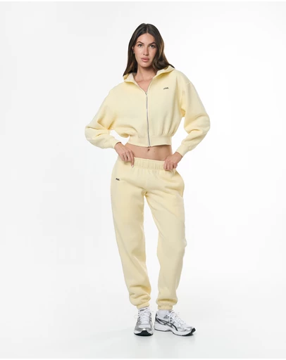 STAX. - Cuffed Jogger Solfleece® - Butter