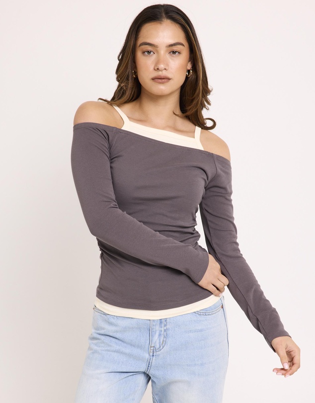 Insight - Eva Layered Long Sleeve Top