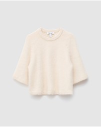 & Other Stories - Mohair-Blend Knitted T-Shirt