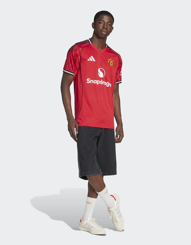 adidas Performance - Manchester United 25/26 Home Football Jersey Mens