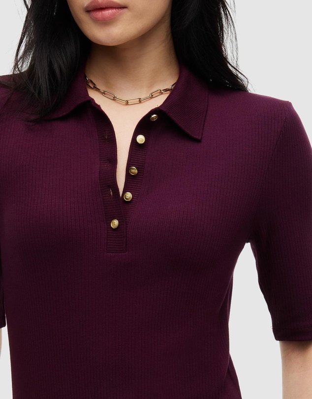 Tommy Hilfiger - Midi Fit And Flare Polo Dress