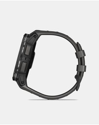 Garmin - Instinct 3 50mm AMOLED Black Bezel with Charcoal Band