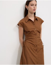 Calli - Luna Cap Sleeve Midi Dress