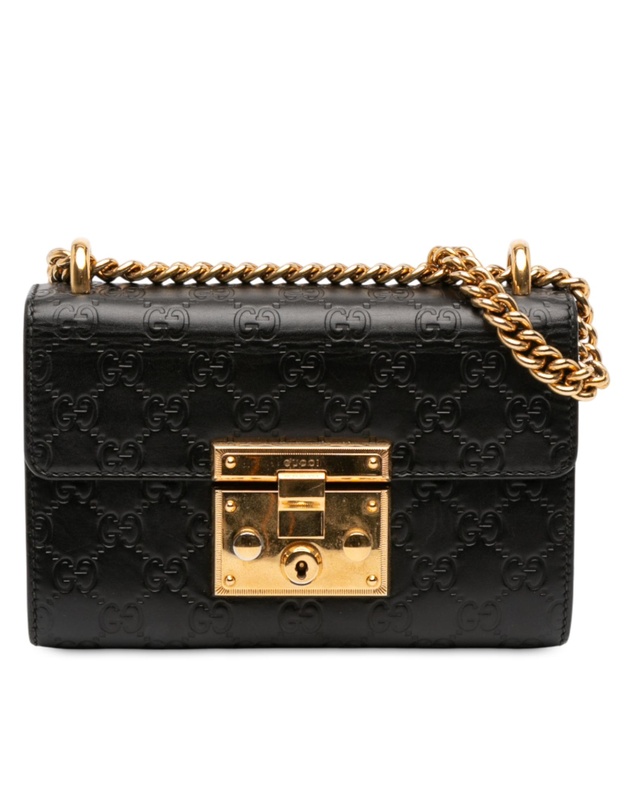 Pre-Loved by Azura Reborn - Pre-Loved Small Guccissima Padlock Crossbody