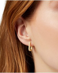 Pastiche - Avery Hoops - White