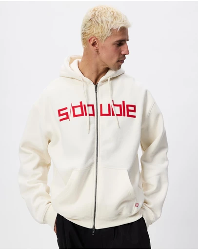 S Double - Block Zip Hoodie