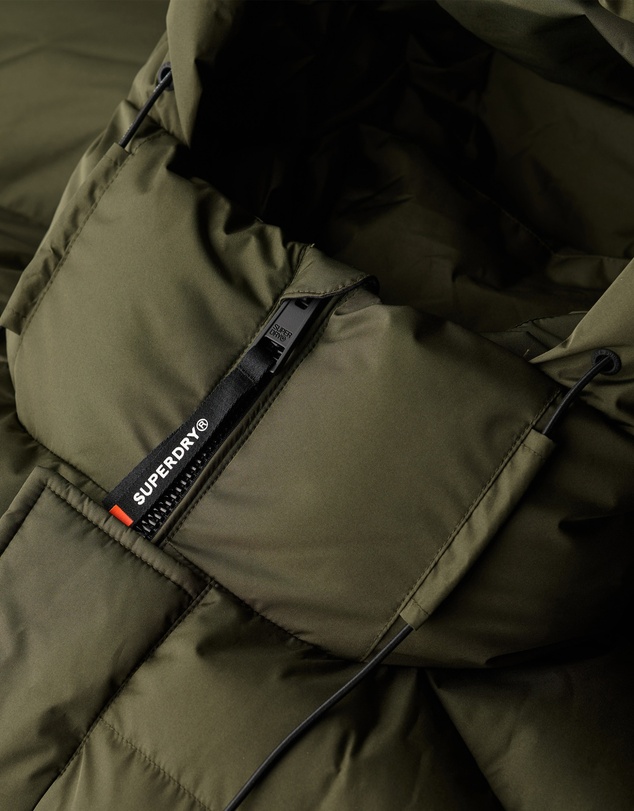 Superdry - Hooded 5 Baffle Sports Puffer