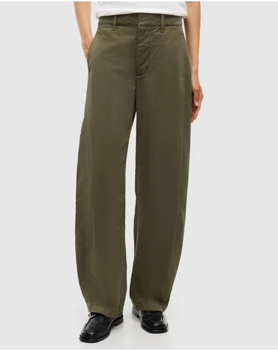 Tommy Jeans - Mid Rise Barrel Leg Pants