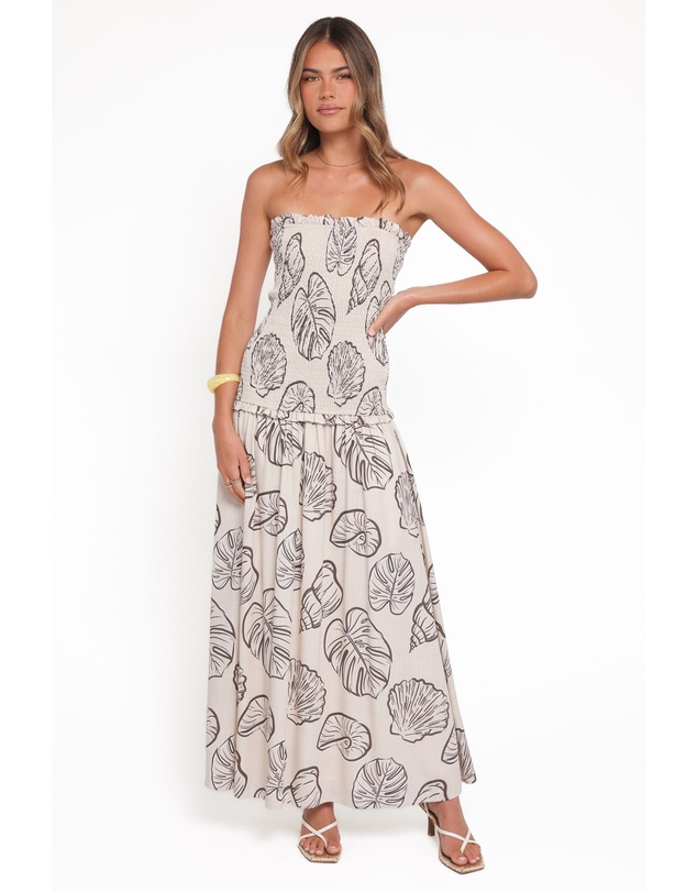 Petal & Pup - Parkway Maxi Dress - Cream Shells
