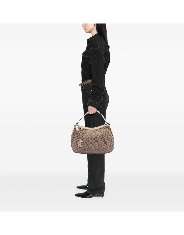 Pre-Loved by Azura Reborn - Pre-Loved GG Canvas Sukey Shoulder Bag
