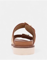 Mia Vita - Daisy Slide - Natural Raffia