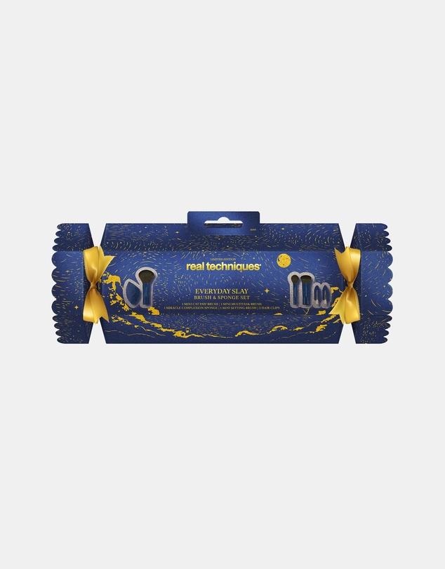 Real Techniques - STARLIGHT GIFTING - Everyday Slay Brush & Sponge Set