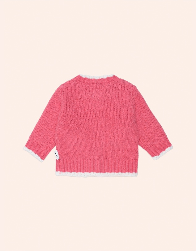 Huxbaby - Crochet Bow Cardigan - Babies-Kids