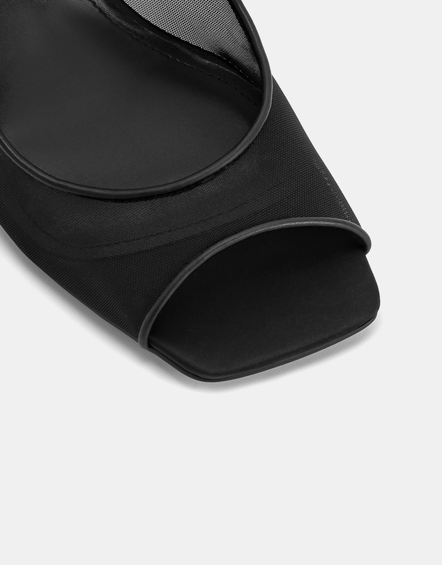 JW PEI - Serenity Open Toe Mesh Slingback Sandals