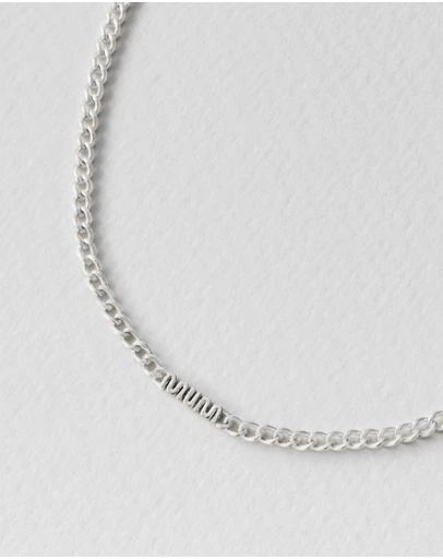 SAINT VALENTINE - MUM Chain Necklace - Silver