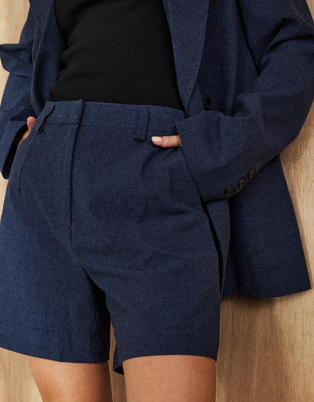 Atmos&Here - Leslee Chambray Shorts
