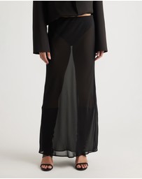Decjuba - Faye Sheer Maxi Skirt