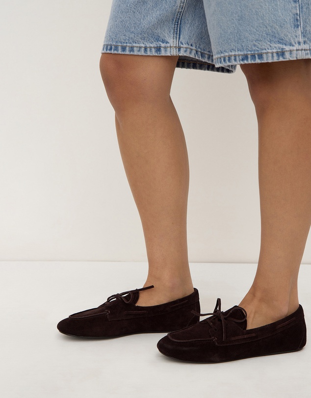 Assembly Label - Devon Suede Boat Shoes - Women's