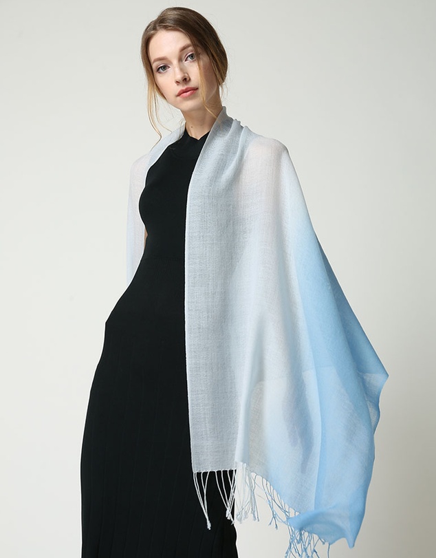 Ozwear Connection Uggs - Ugg 100% Merino Wool Tie Dye Scarf Dawn and Blue