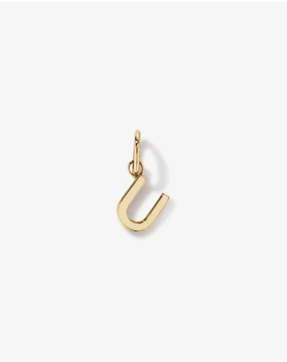 Michael Hill - Letter U Initial Pendant in 10kt Yellow Gold