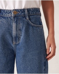 Ceres Life - Maggie Tapered Barrel Jean