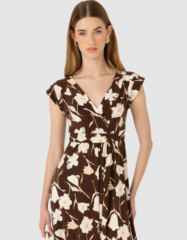 SACHA DRAKE - Cappuccino Midi Dress