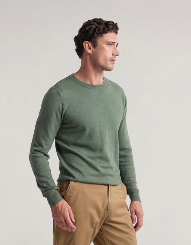 Oxford - Cotton Cashmere Crew Neck Knit