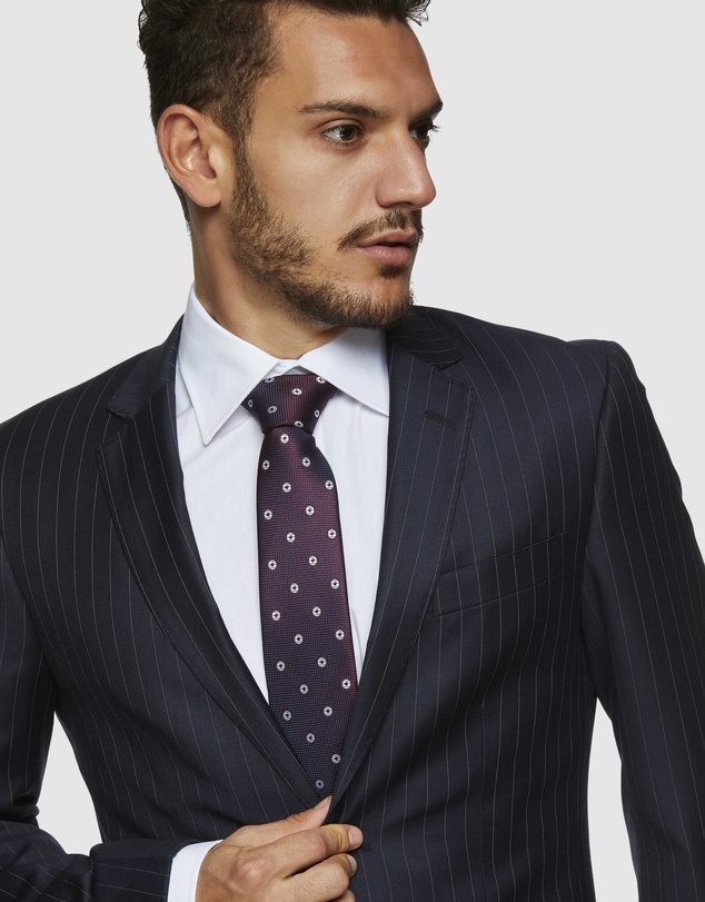 Kelly Country - Navy Pinstripe Wool Suit Set