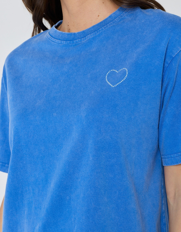 ALEXANDRA - Hearty T-Shirt Blue