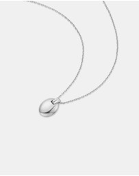 Ania Haie - Silver Oval Charm Necklace