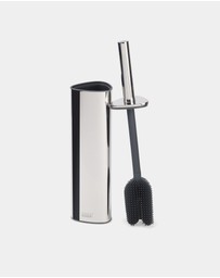 Joseph Joseph - Flex™ 360 Luxe Advanced Toilet Brush with Stainless Steel Finish